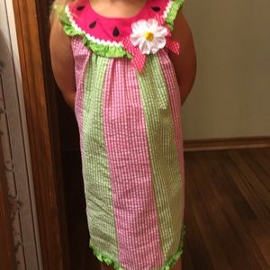 Emily rose ruffle toddler dress